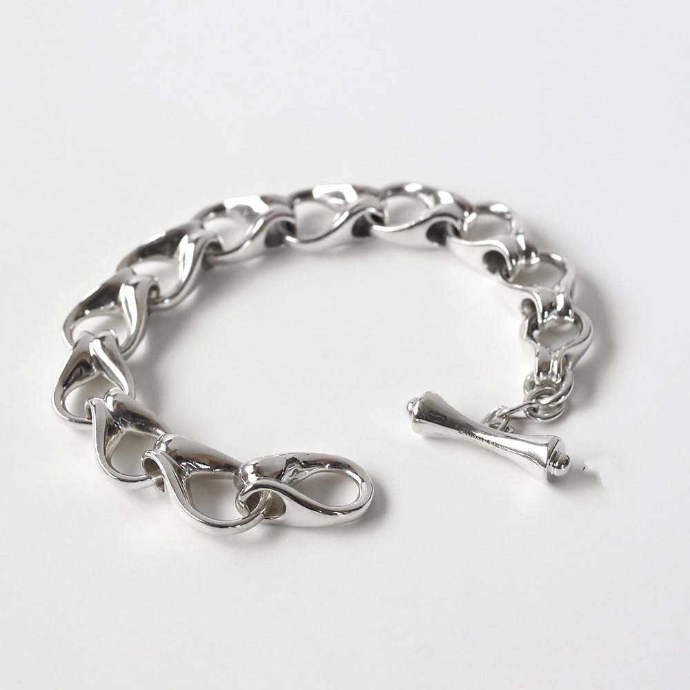 【VINTAGE】TIFFANY&Co. Drop Link Toggle Bracelet