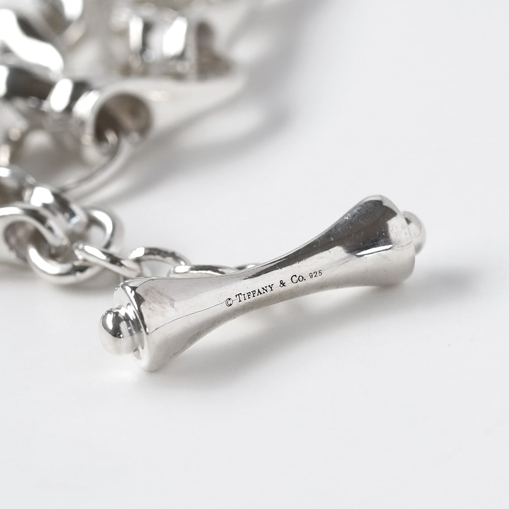 【VINTAGE】TIFFANY&Co. Drop Link Toggle Bracelet