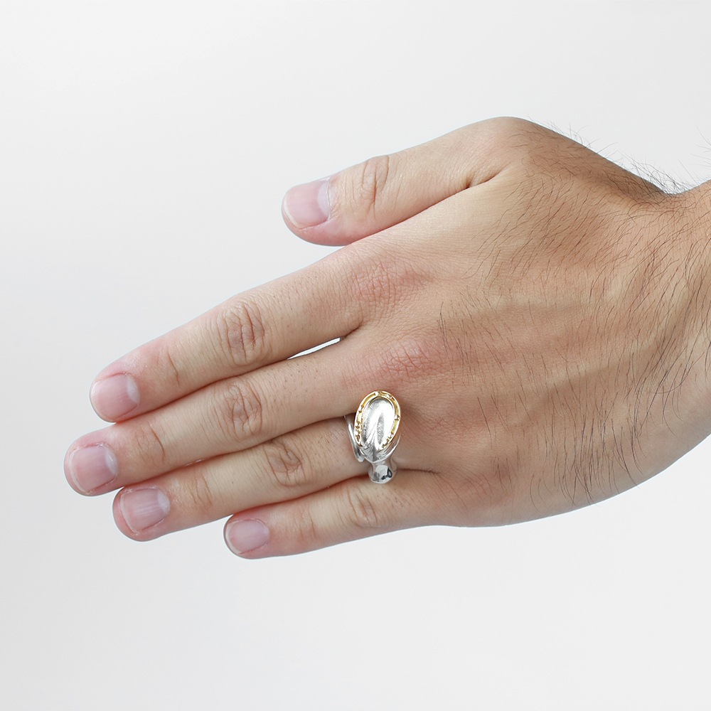 【VINTAGE】HERMES Horseshoe  Ring 