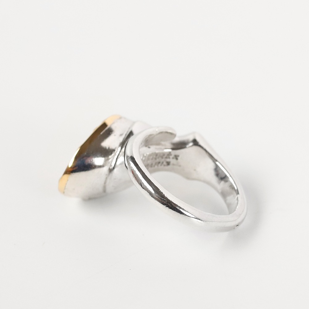 【VINTAGE】HERMES Horseshoe  Ring 
