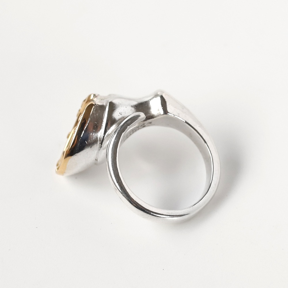 【VINTAGE】HERMES Horseshoe  Ring 
