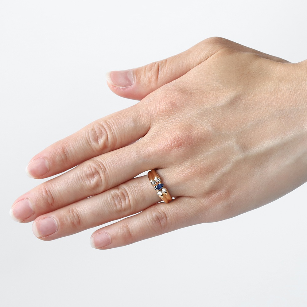 【VINTAGE】Van Cleef & Arpels Papillon Ring 18k YG