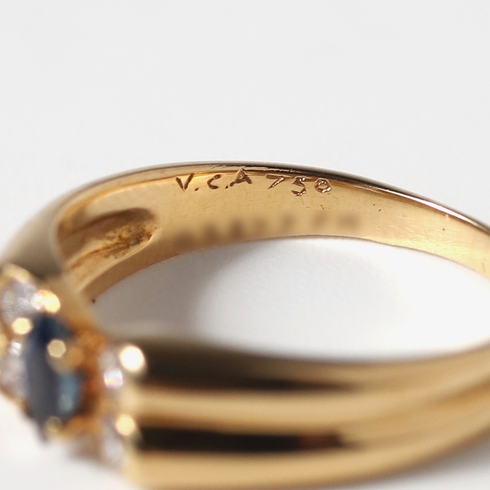 【VINTAGE】Van Cleef & Arpels Papillon Ring 18k YG