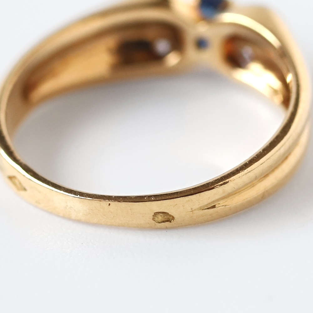 【VINTAGE】Van Cleef & Arpels Papillon Ring 18k YG