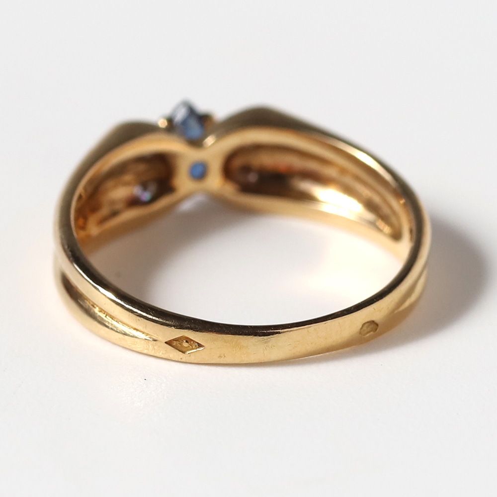 【VINTAGE】Van Cleef & Arpels Papillon Ring 18k YG