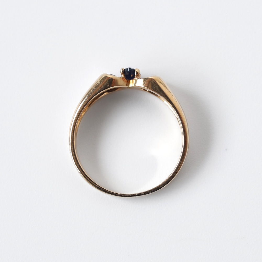 【VINTAGE】Van Cleef & Arpels Papillon Ring 18k YG