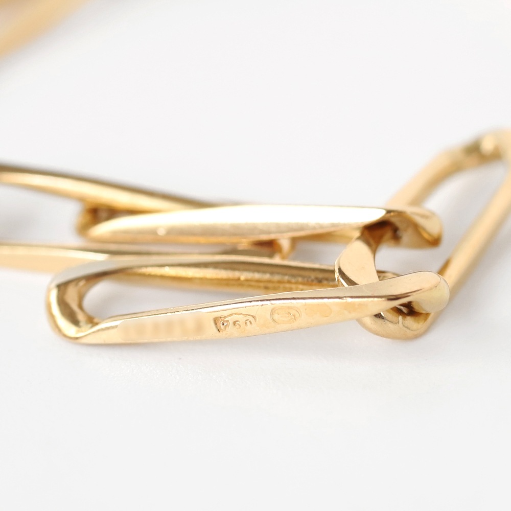 【VINTAGE】Cartier Modernist Link Bracelet 18k YG