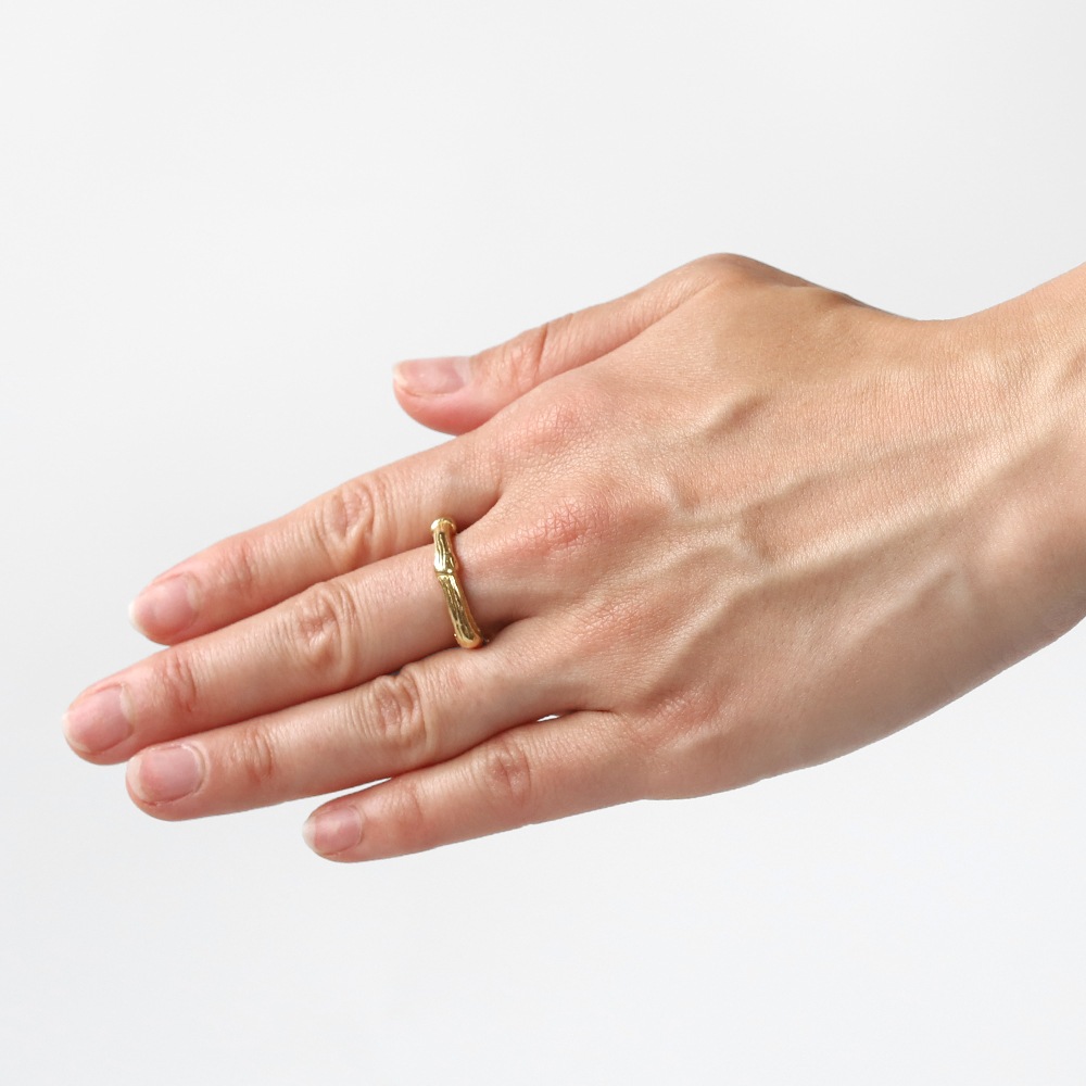 【1996】TIFFANY&Co. Bamboo Ring 18k YG