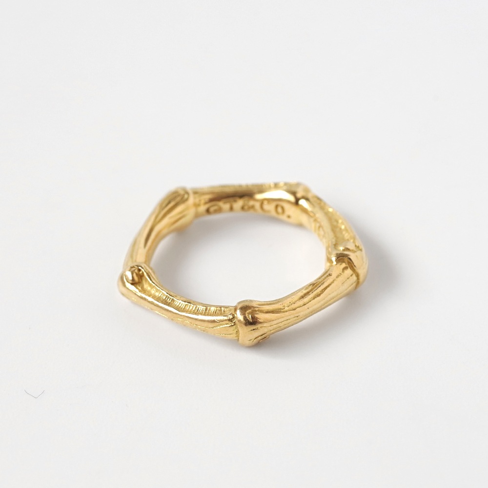 【1996】TIFFANY&Co. Bamboo Ring 18k YG