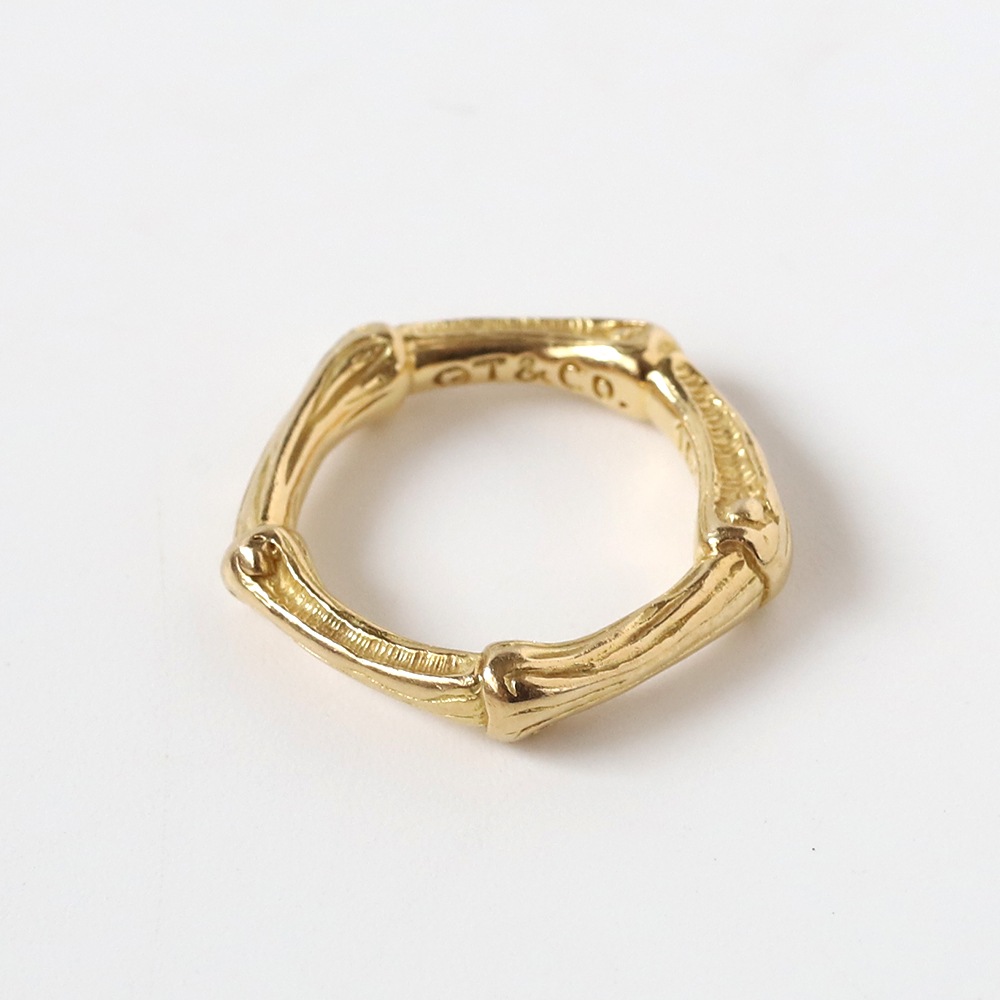【1996】TIFFANY&Co. Bamboo Ring 18k YG