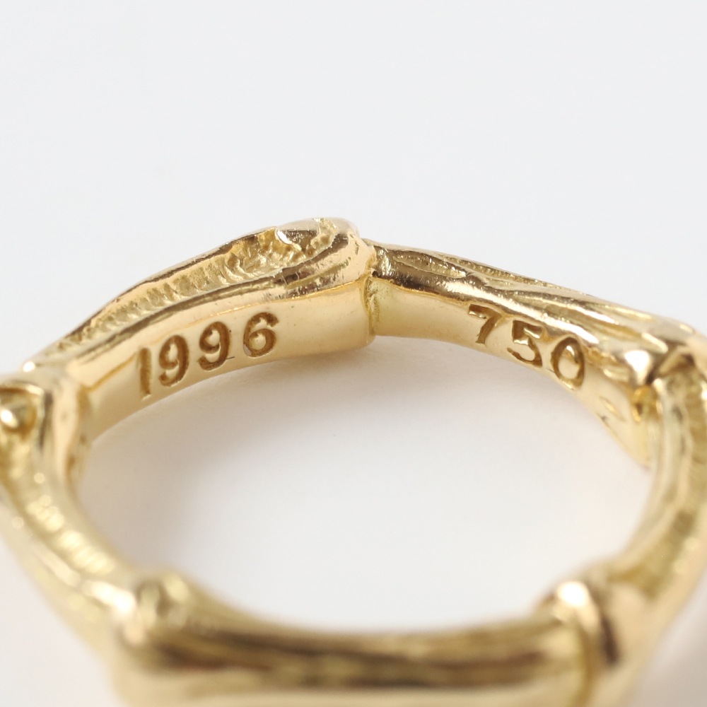 【1996】TIFFANY&Co. Bamboo Ring 18k YG