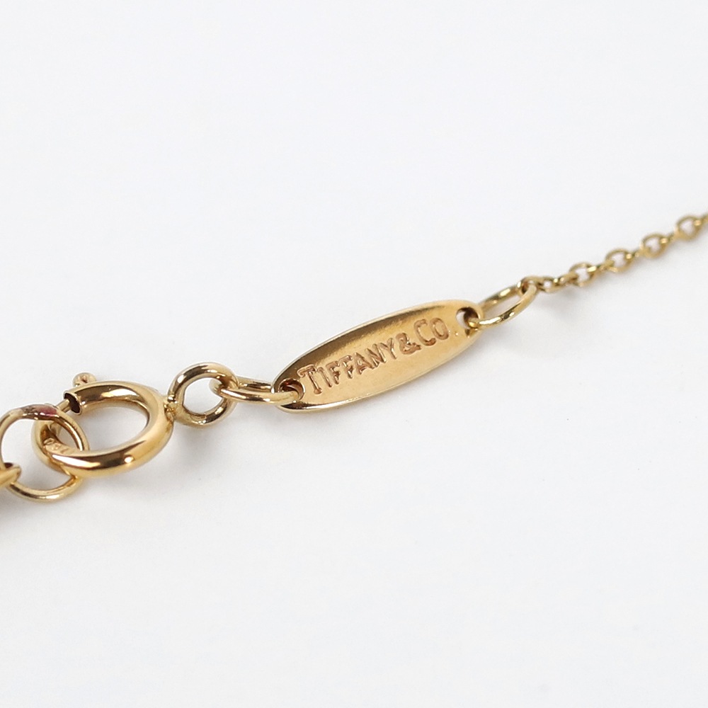 【VINTAGE】TIFFANY&Co. St.Christopher Medal Charm Necklace 14k YG