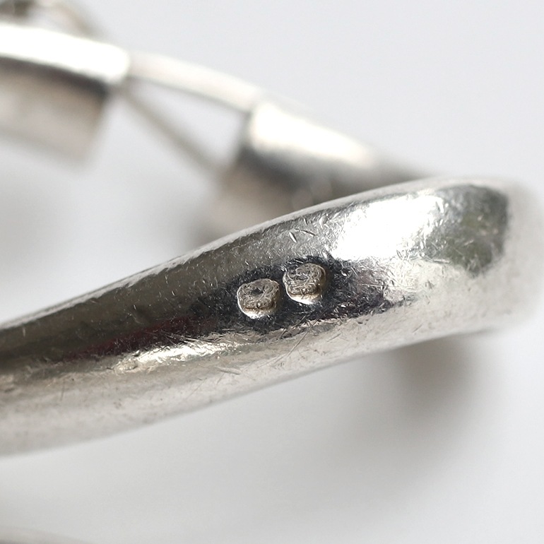 【VINTAGE】French Silver Link Bracelet