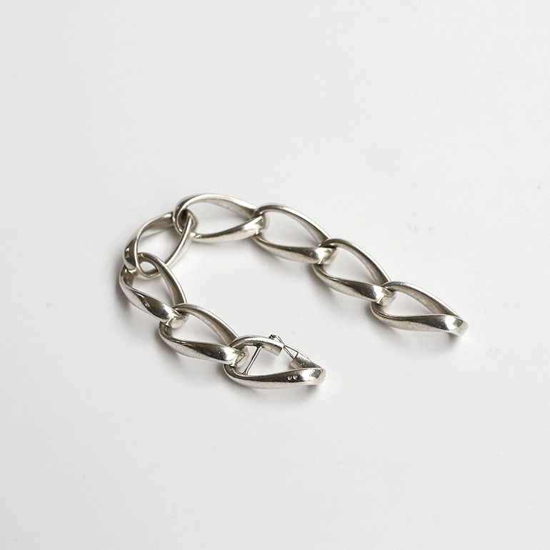 VINTAGE】French Silver Link Bracelet | VINTAGE,ALL | MATILDE