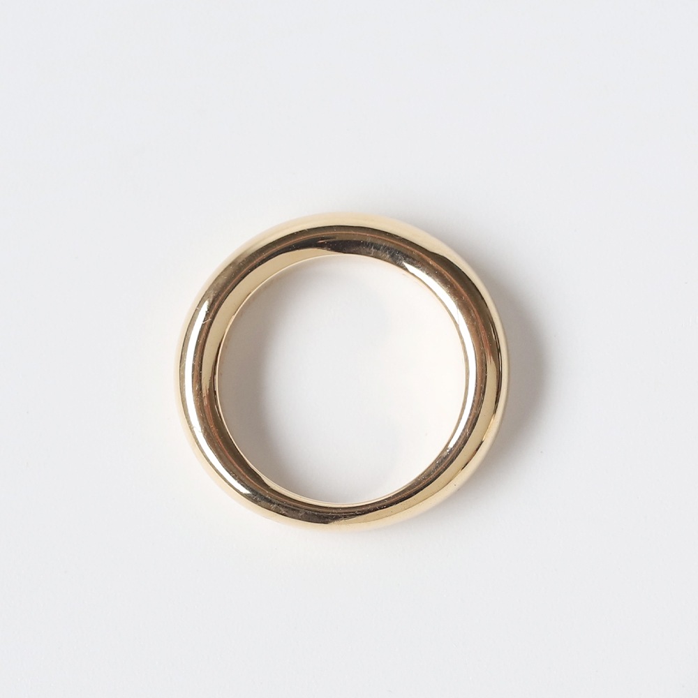 【1992】Cartier Ellipse Ring 18k YG