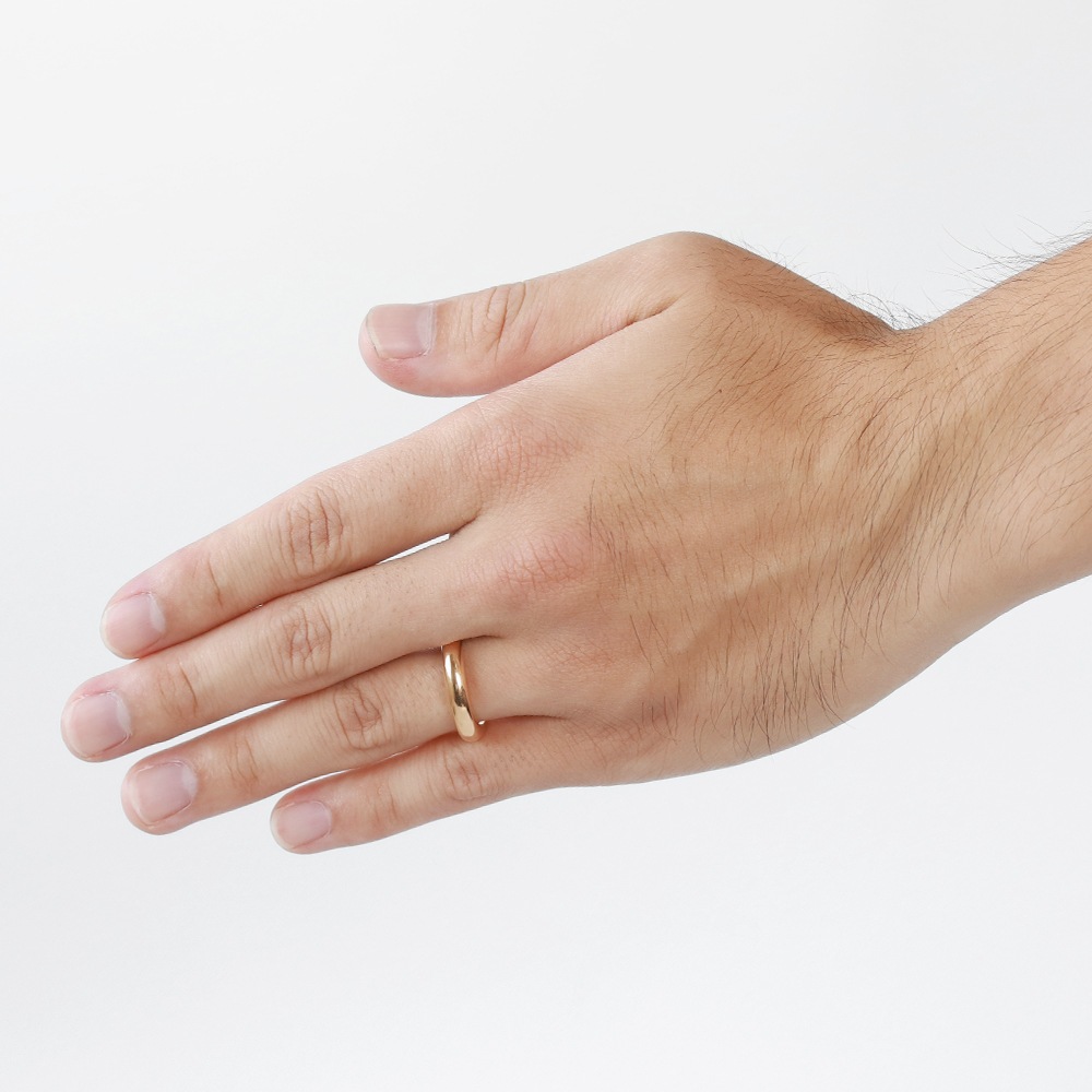 【1992】Cartier Ellipse Ring 18k YG