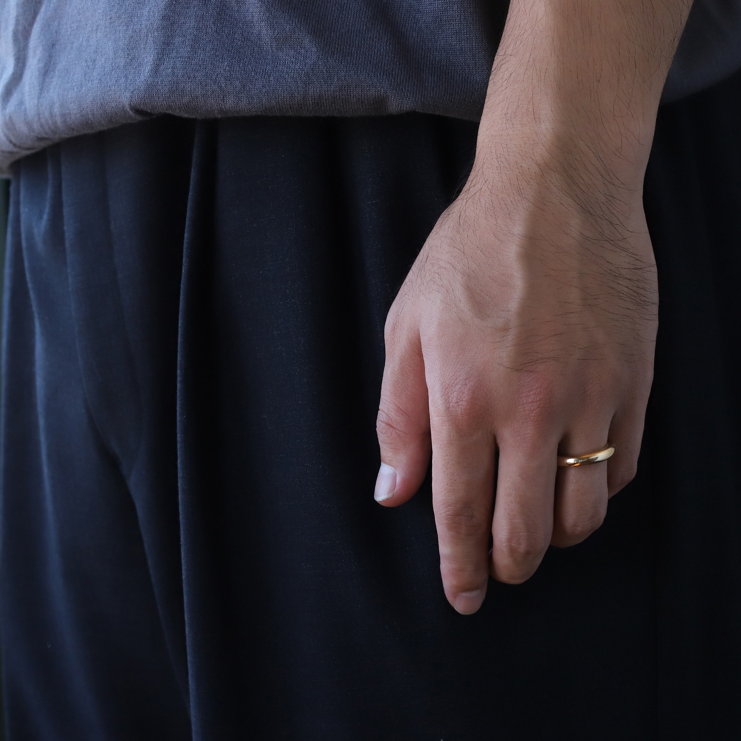 【1992】Cartier Ellipse Ring 18k YG