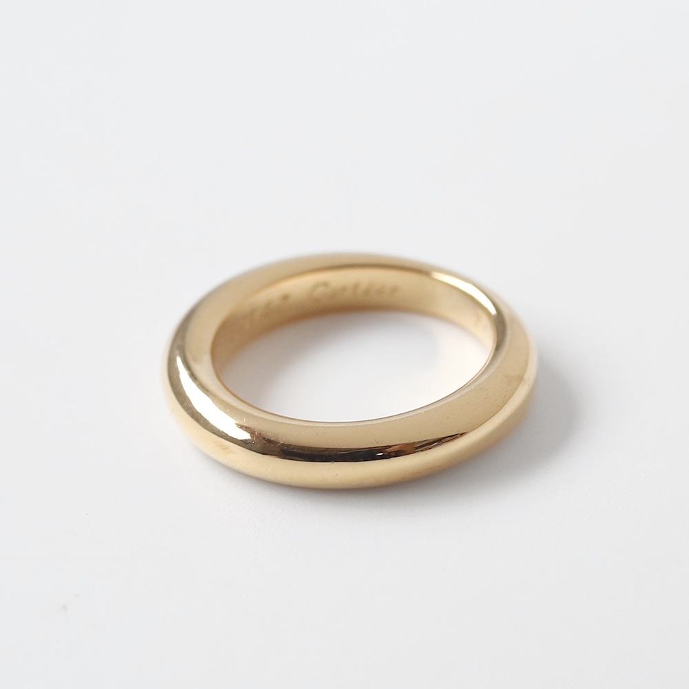 【1992】Cartier Ellipse Ring 18k YG