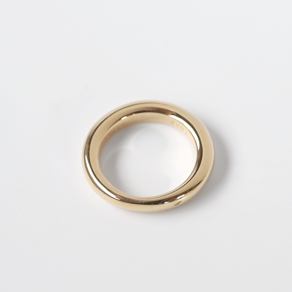 【1992】Cartier Ellipse Ring 18k YG