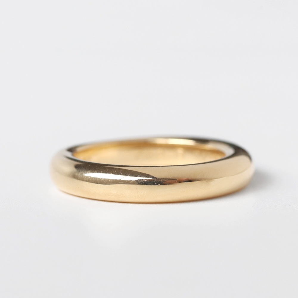 【1992】Cartier Ellipse Ring 18k YG