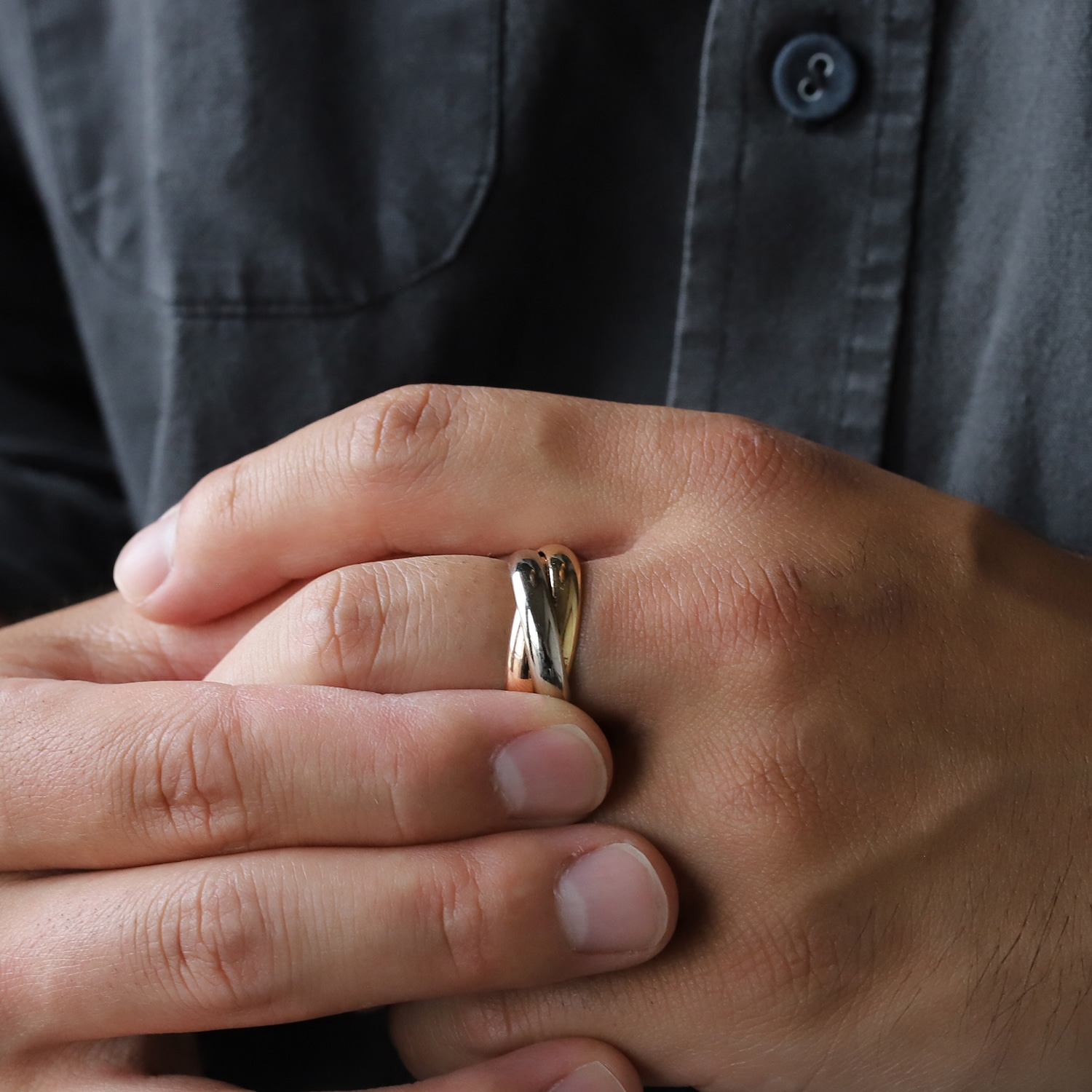 【VINTAGE】Cartier Trinity Ring