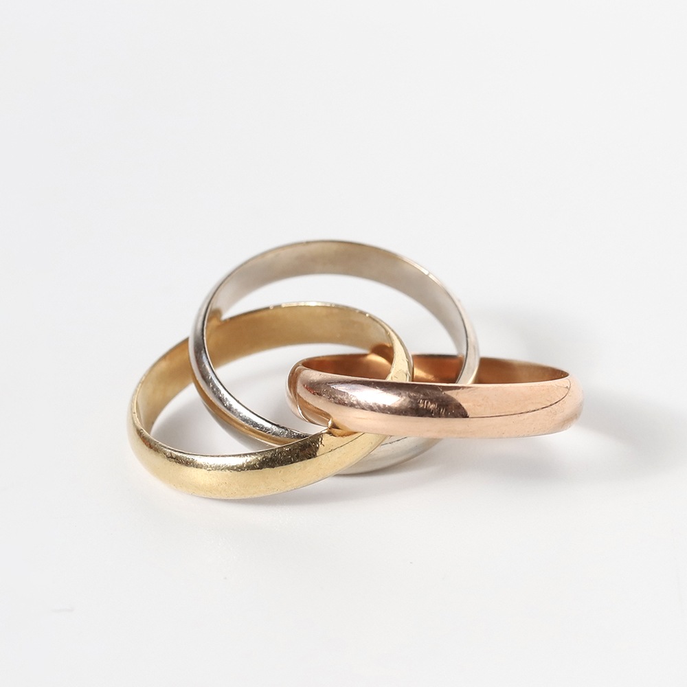 【VINTAGE】Cartier Trinity Ring