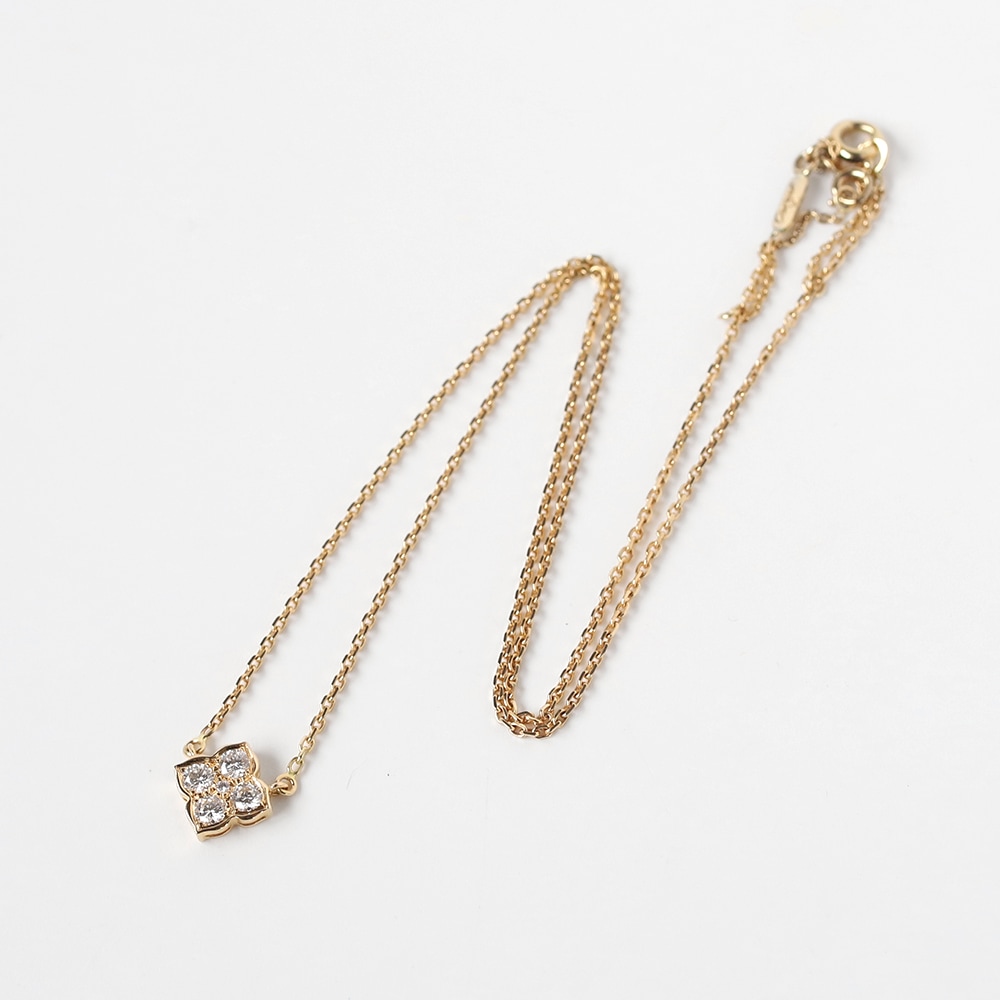 【VINTAGE】Cartier Hindu Diamond Necklace 18k YG