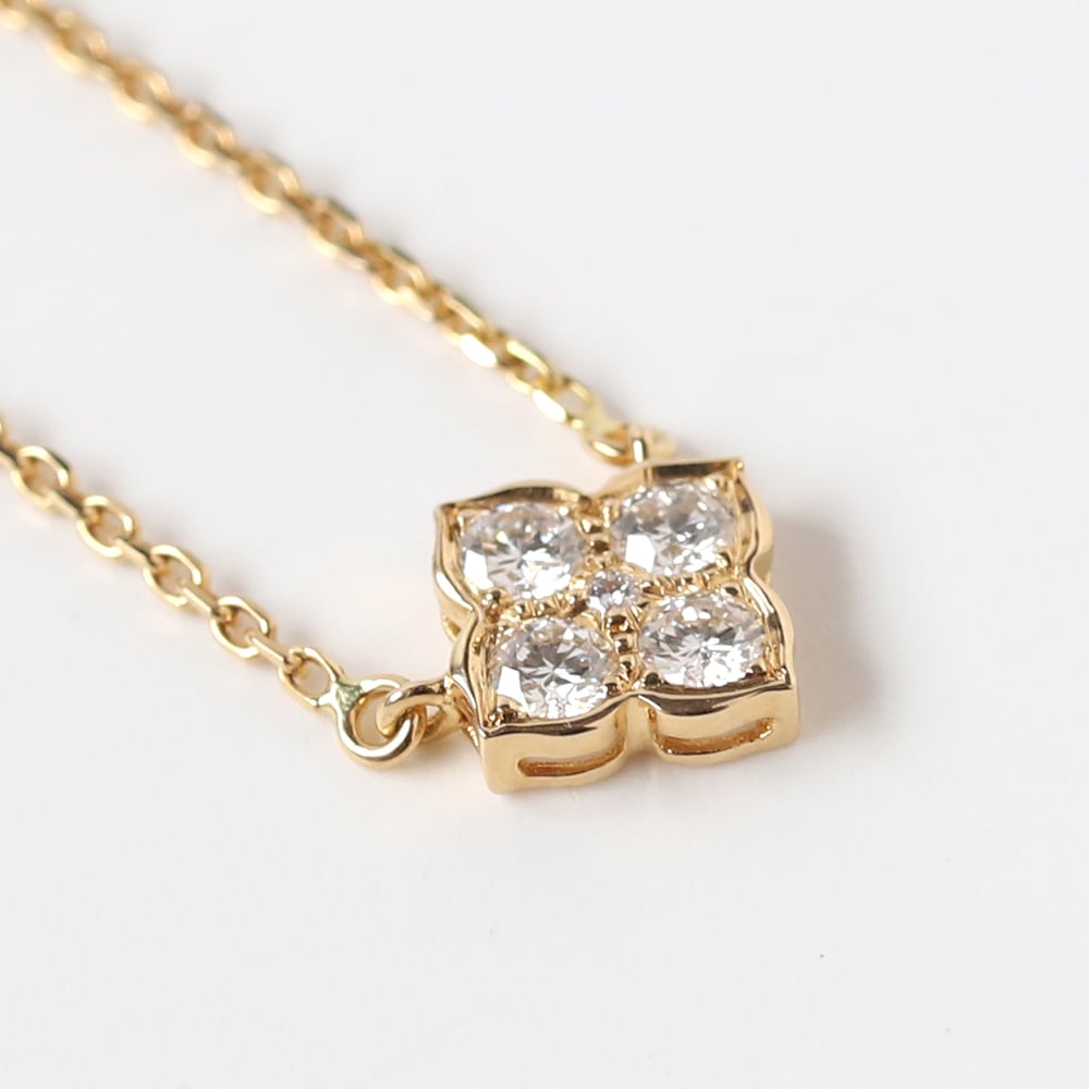 【VINTAGE】Cartier Hindu Diamond Necklace 18k YG