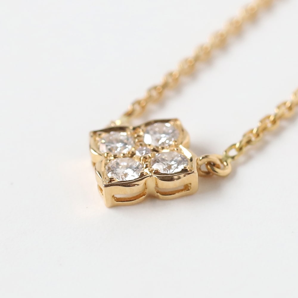 【VINTAGE】Cartier Hindu Diamond Necklace 18k YG