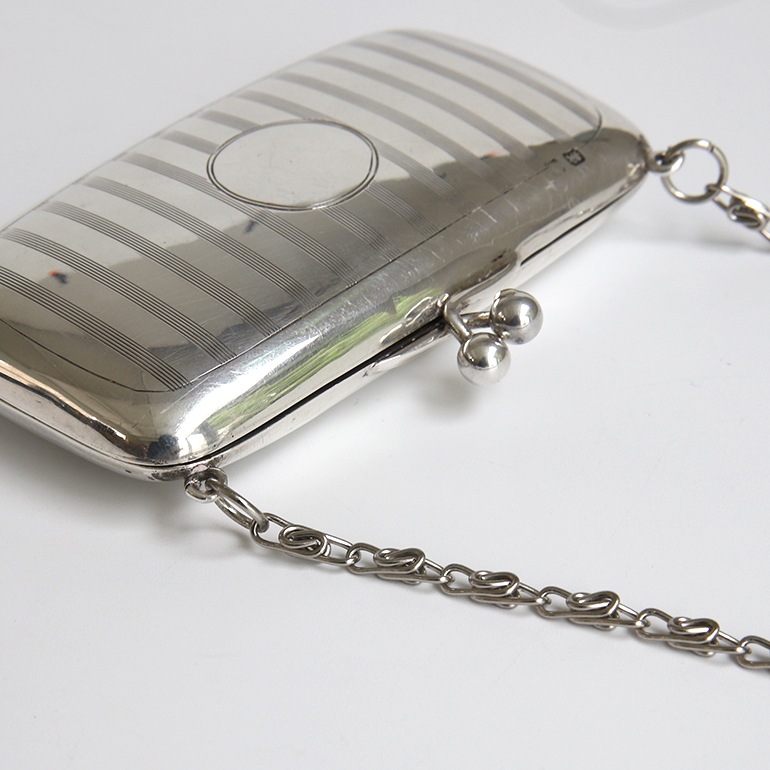 【1918】SILVER COIN PURSE