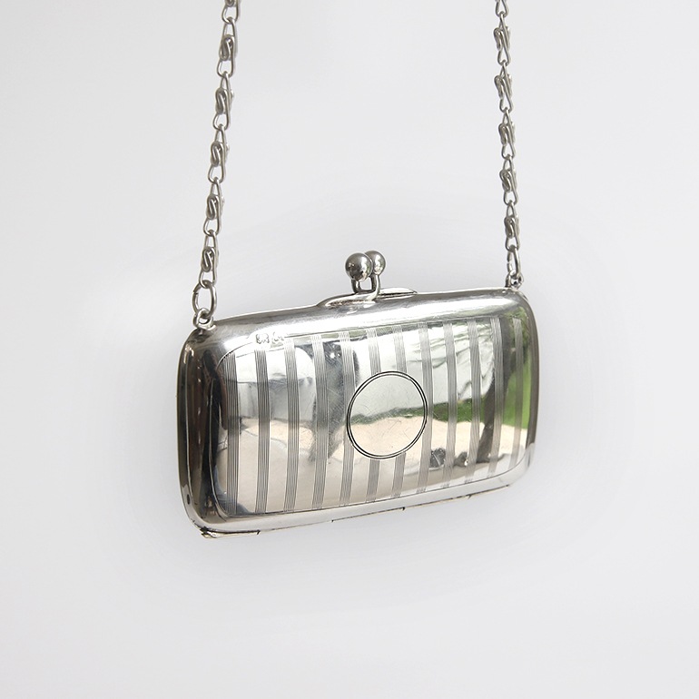 【1918】SILVER COIN PURSE