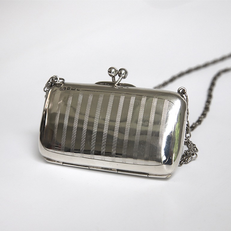 【1918】SILVER COIN PURSE