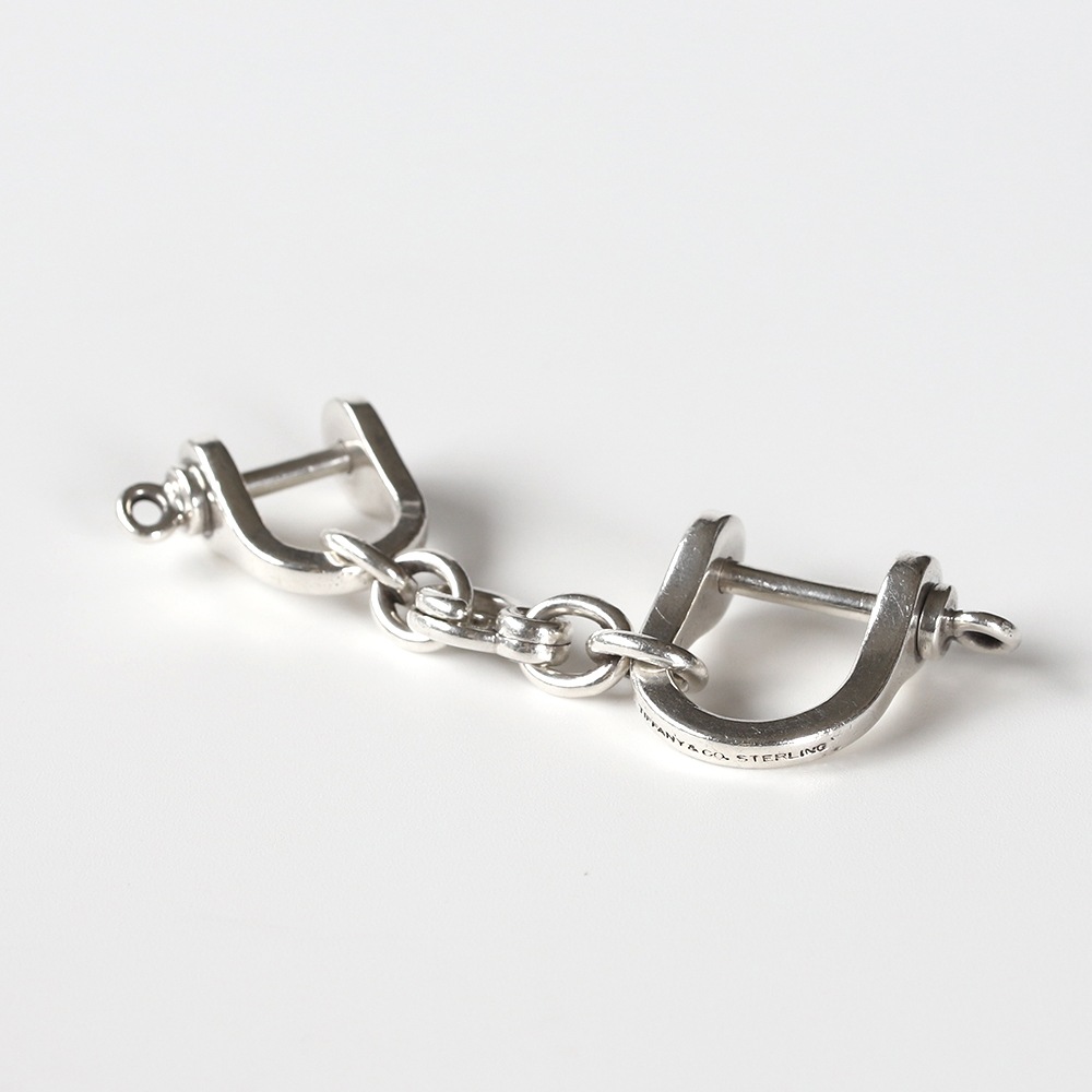 【1970s】TIFFANY&Co. Double Shackle Key Ring
