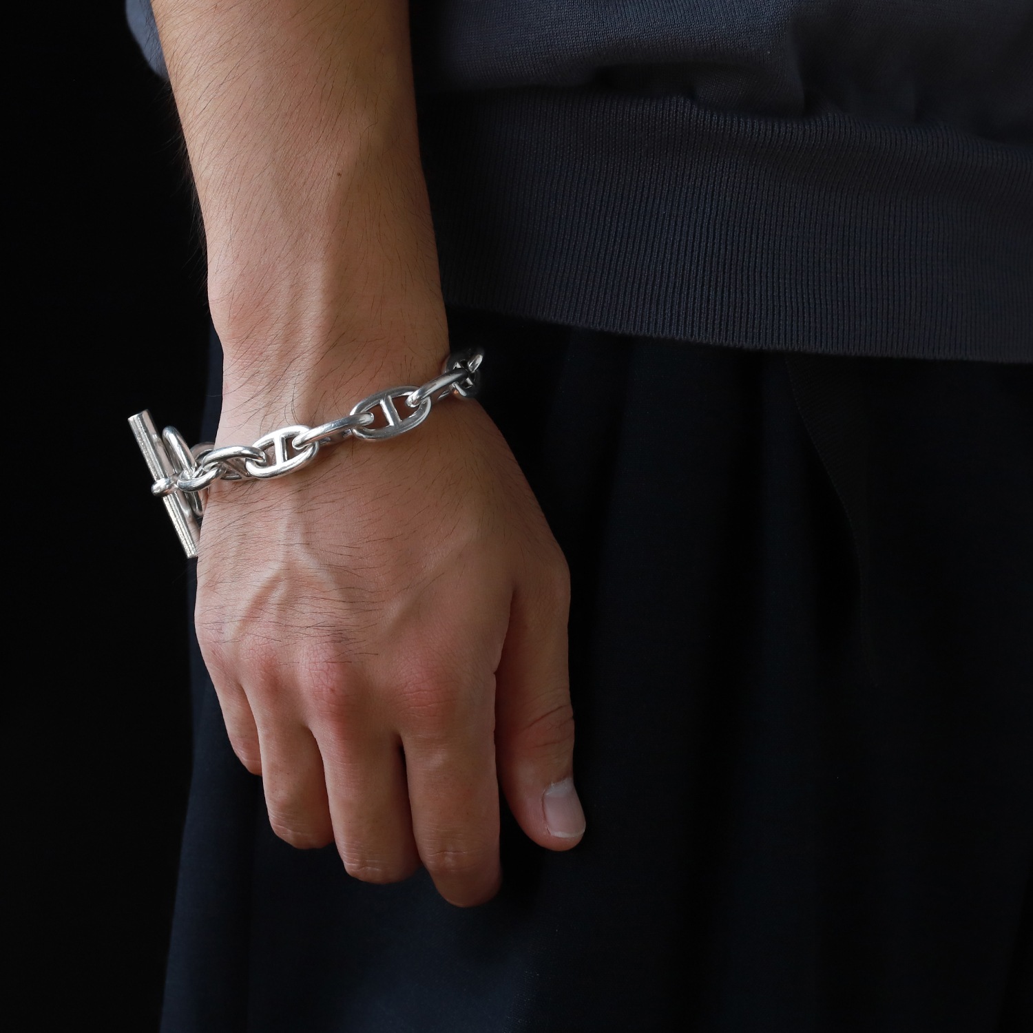 【1990s】HERMES Chaine d’Ancre GM 13