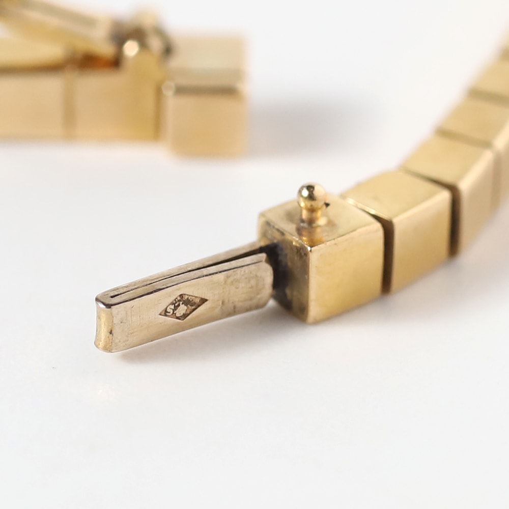【VINTAGE】Cartier Lanieres Bracelet 18k YG