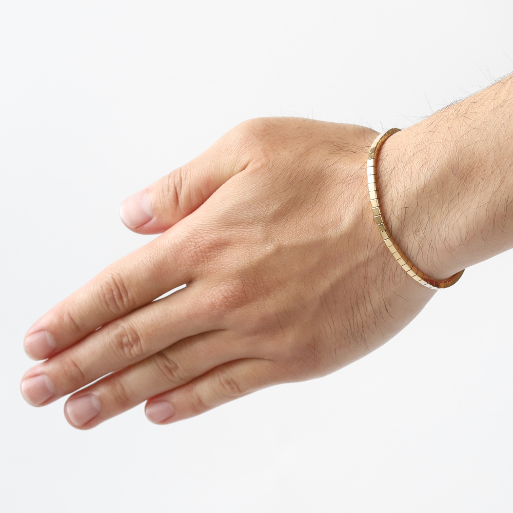 【VINTAGE】Cartier Lanieres Bracelet 18k YG