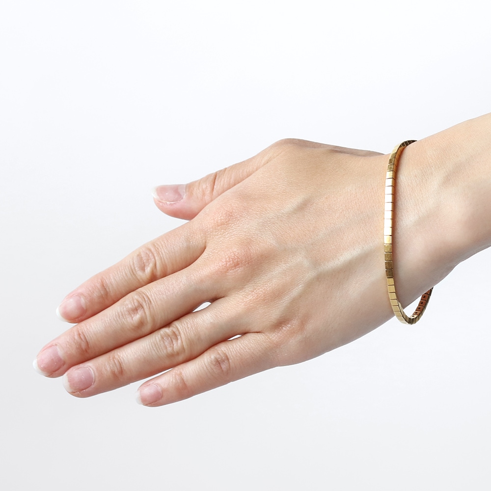 【VINTAGE】Cartier Lanieres Bracelet 18k YG