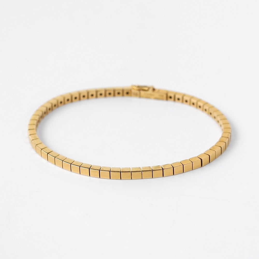 【VINTAGE】Cartier Lanieres Bracelet 18k YG
