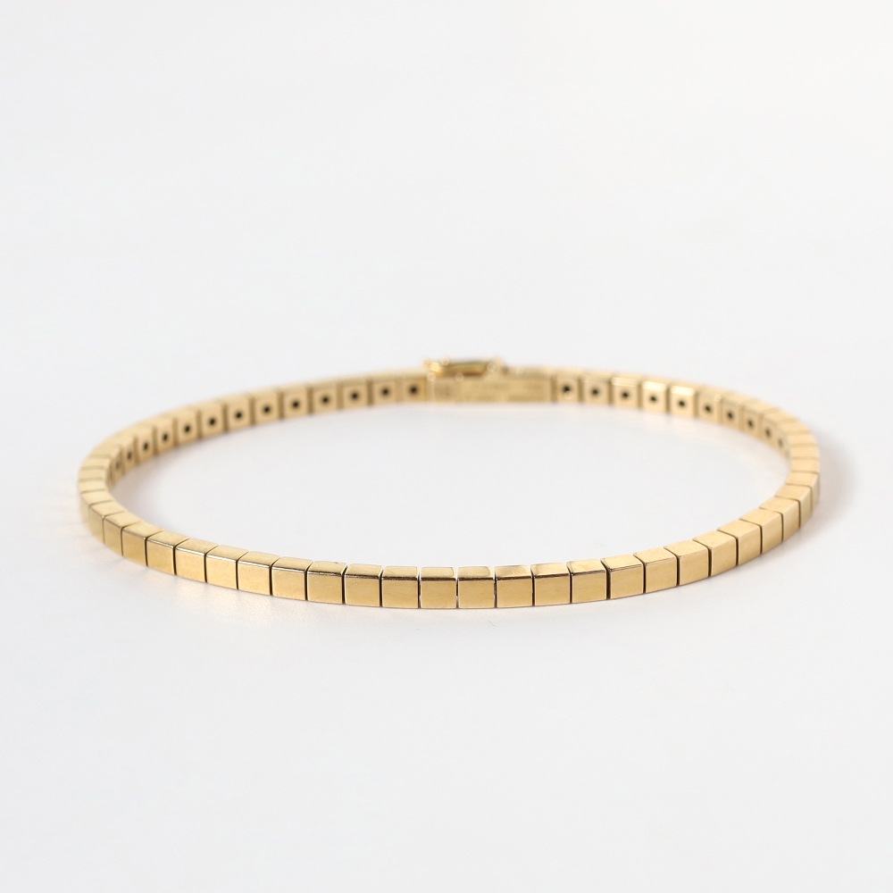 【VINTAGE】Cartier Lanieres Bracelet 18k YG