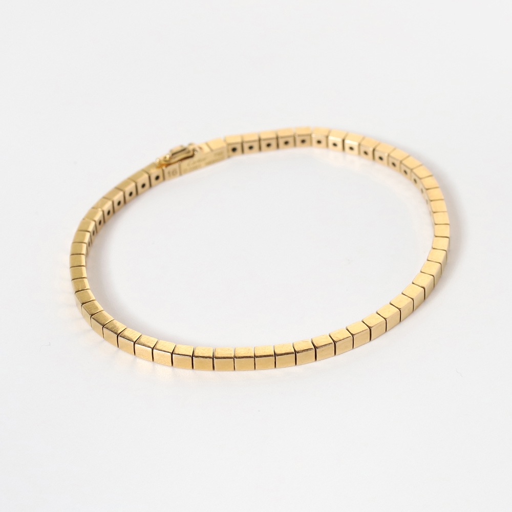 【VINTAGE】Cartier Lanieres Bracelet 18k YG