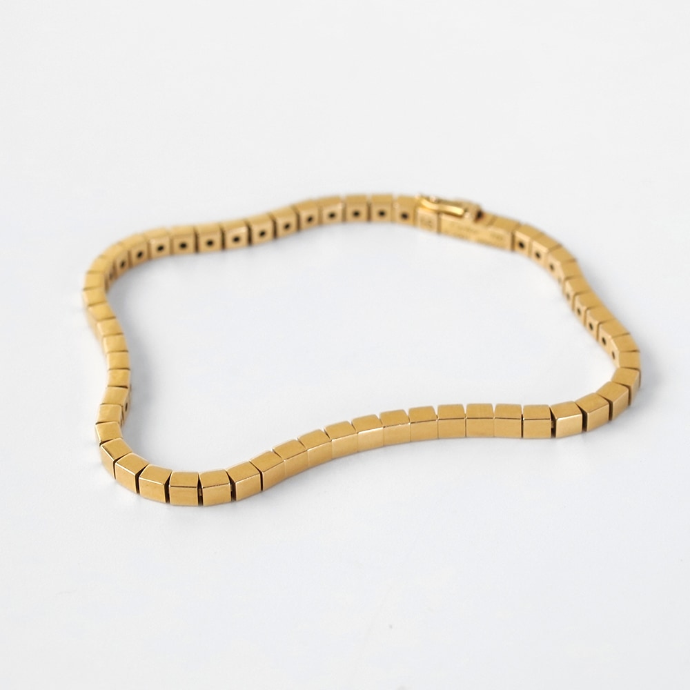 【VINTAGE】Cartier Lanieres Bracelet 18k YG