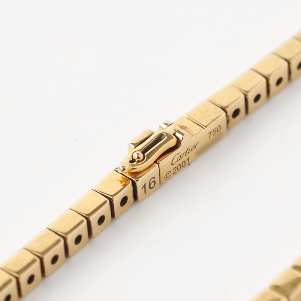 【VINTAGE】Cartier Lanieres Bracelet 18k YG