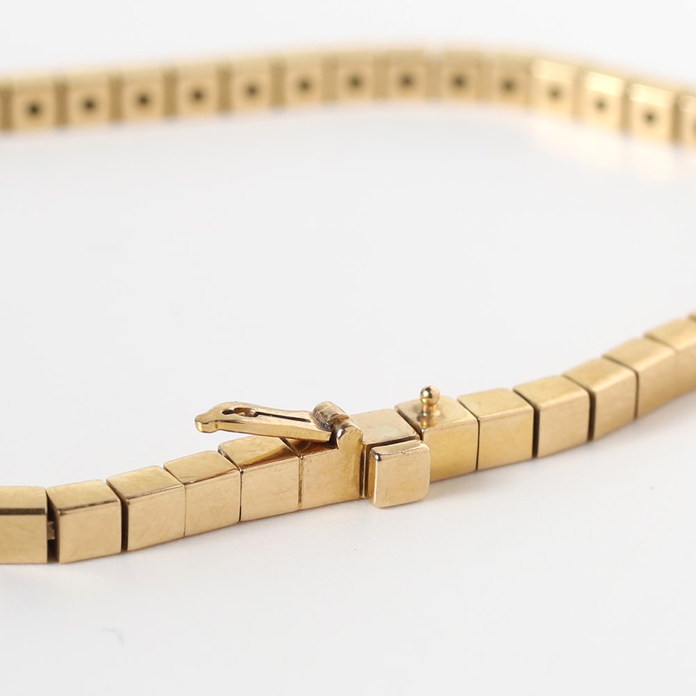 【VINTAGE】Cartier Lanieres Bracelet 18k YG