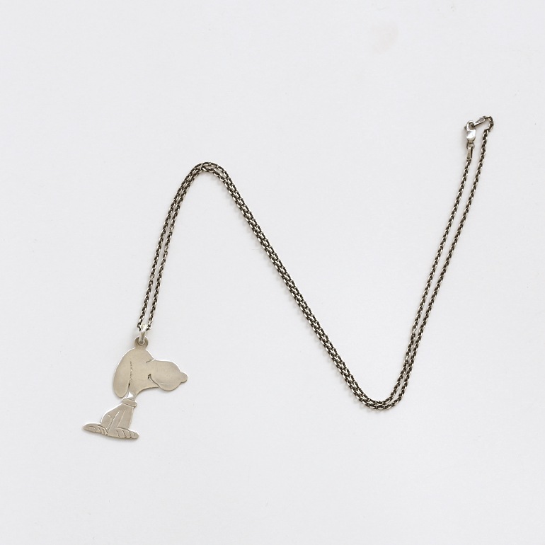 【1977】Silver Snoopy Necklace