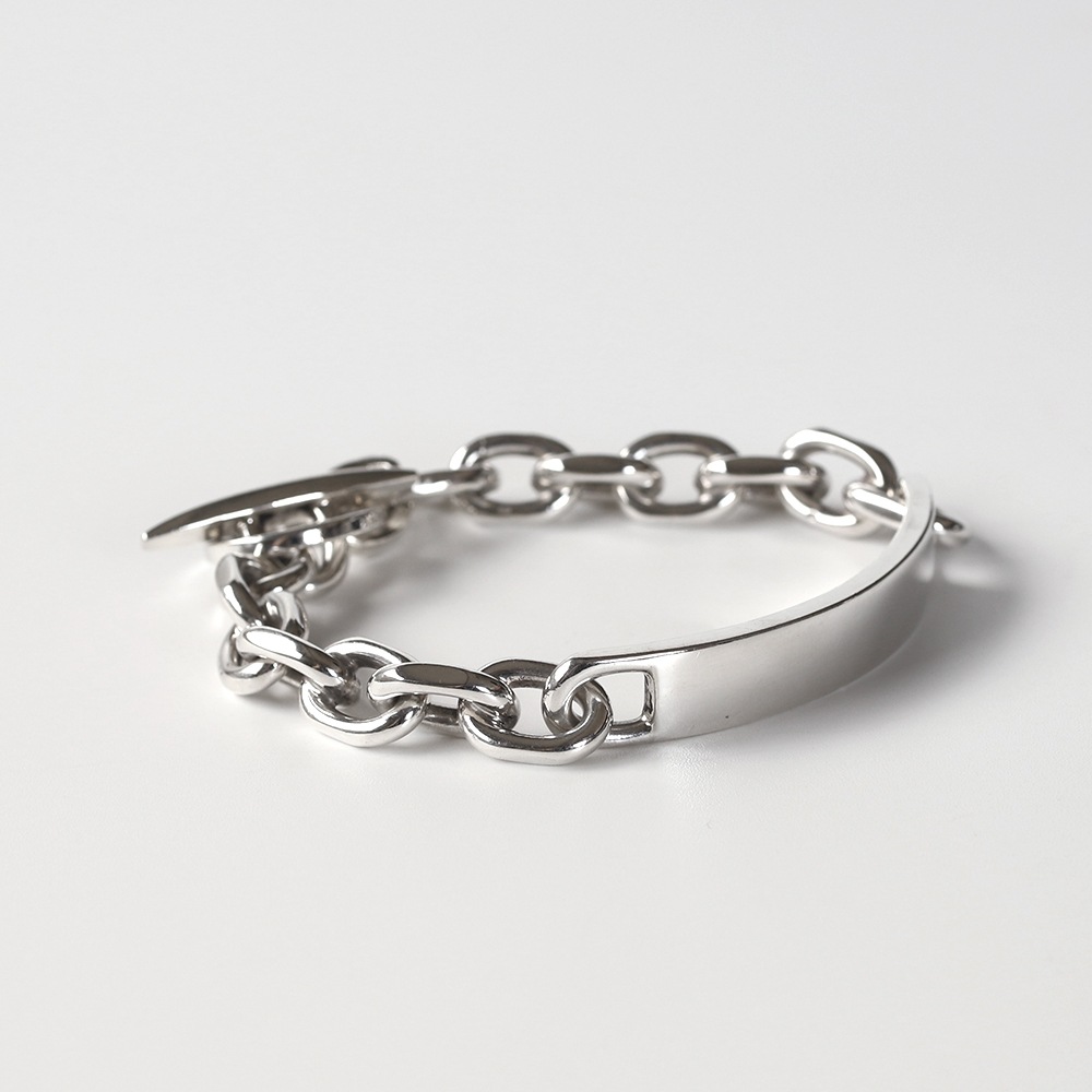 【1970s】Denmark Randers Solvvarefabrik ID Bracelet