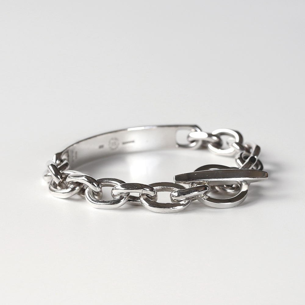 【1970s】Denmark Randers Solvvarefabrik ID Bracelet