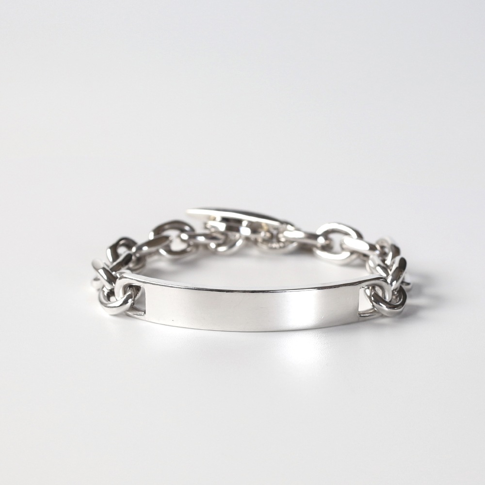 【1970s】Denmark Randers Solvvarefabrik ID Bracelet