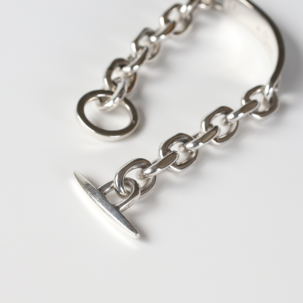 【1970s】Denmark Randers Solvvarefabrik ID Bracelet