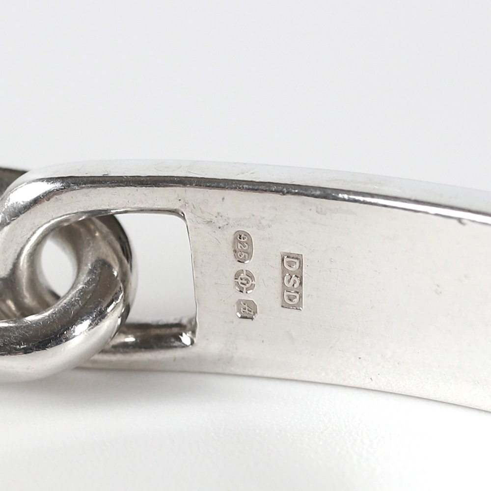 【1970s】Denmark Randers Solvvarefabrik ID Bracelet