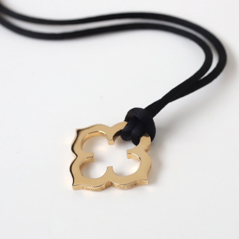 【VINTAGE】Cartier Hindu Necklace 18k YG